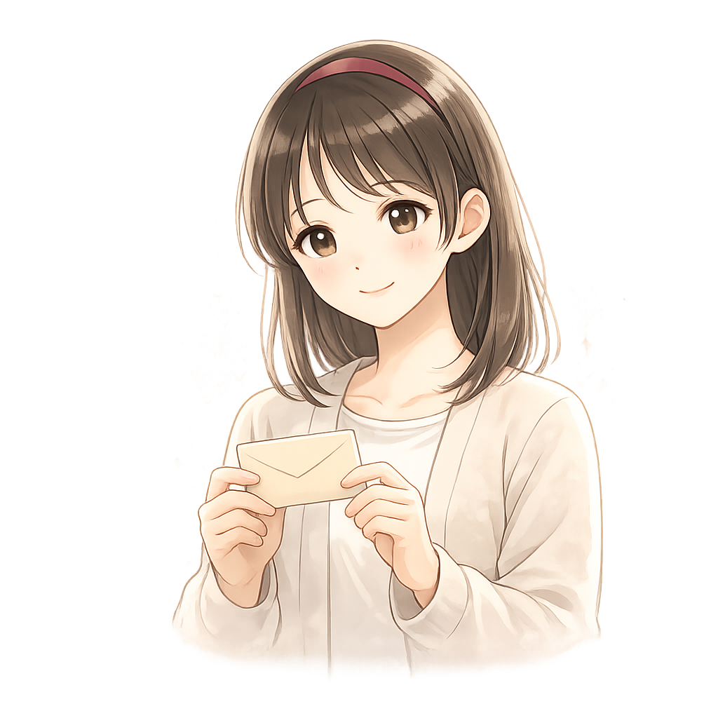 札幌チャットレディの報酬の受け取りをイメージしたイラスト